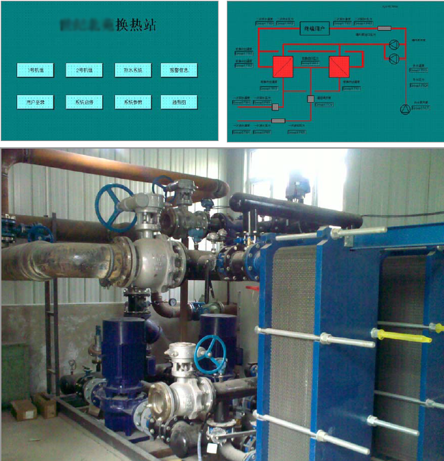 安徽某苑區(qū)換熱站項(xiàng)目